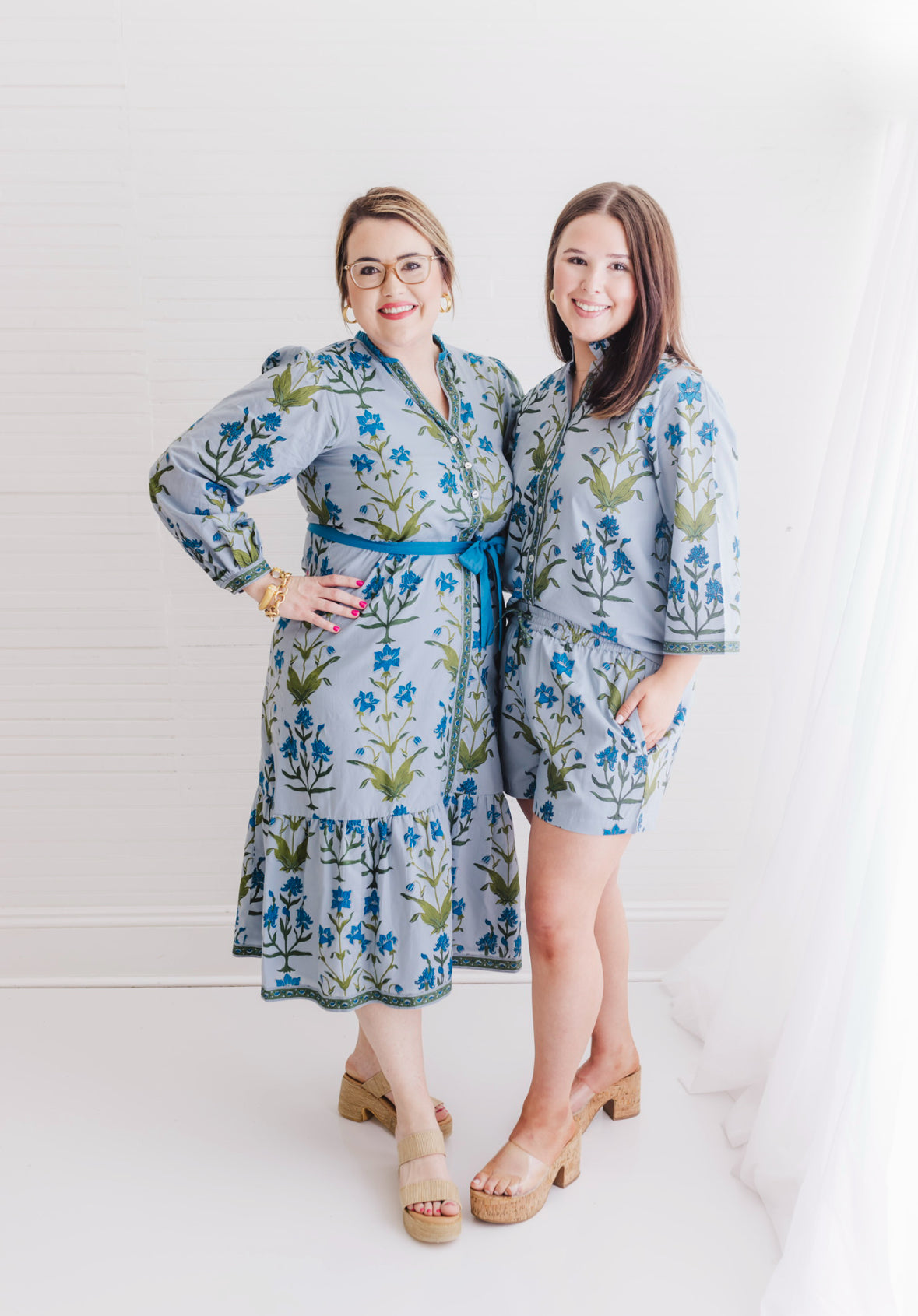 Iris Floral | Rosehill Short Set