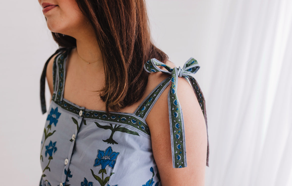 Iris Bow | Collins Maxi Dress