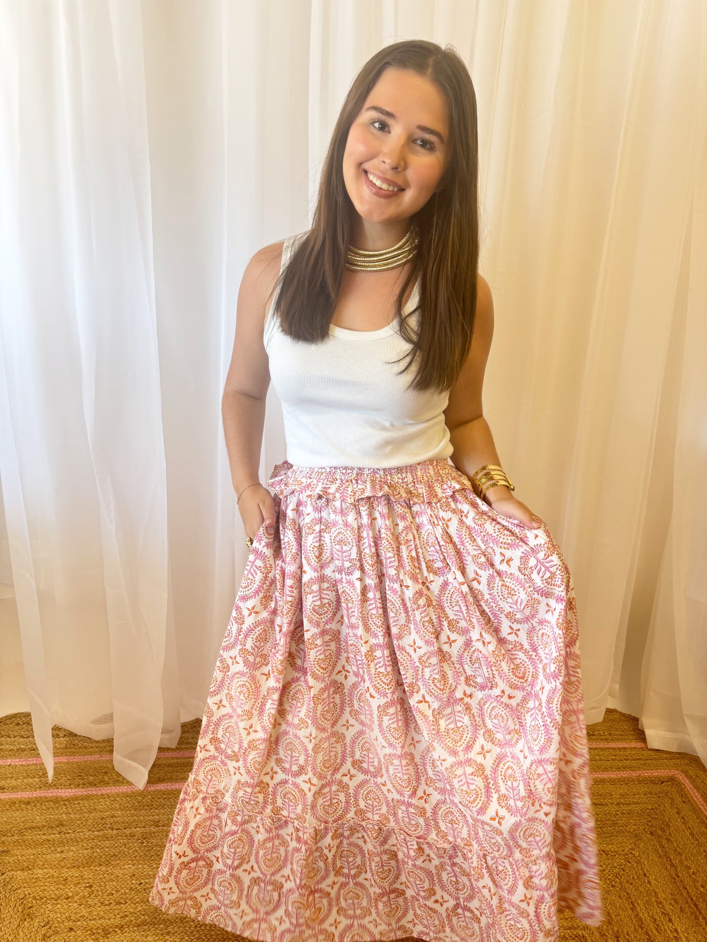Dahlia | Ruffle Skirt