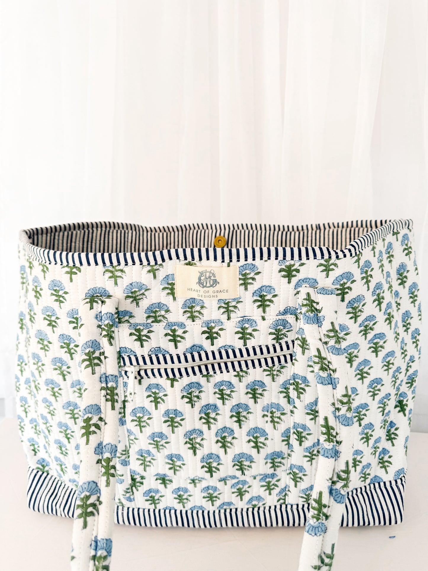Carolina | Quilted Bucket Tote