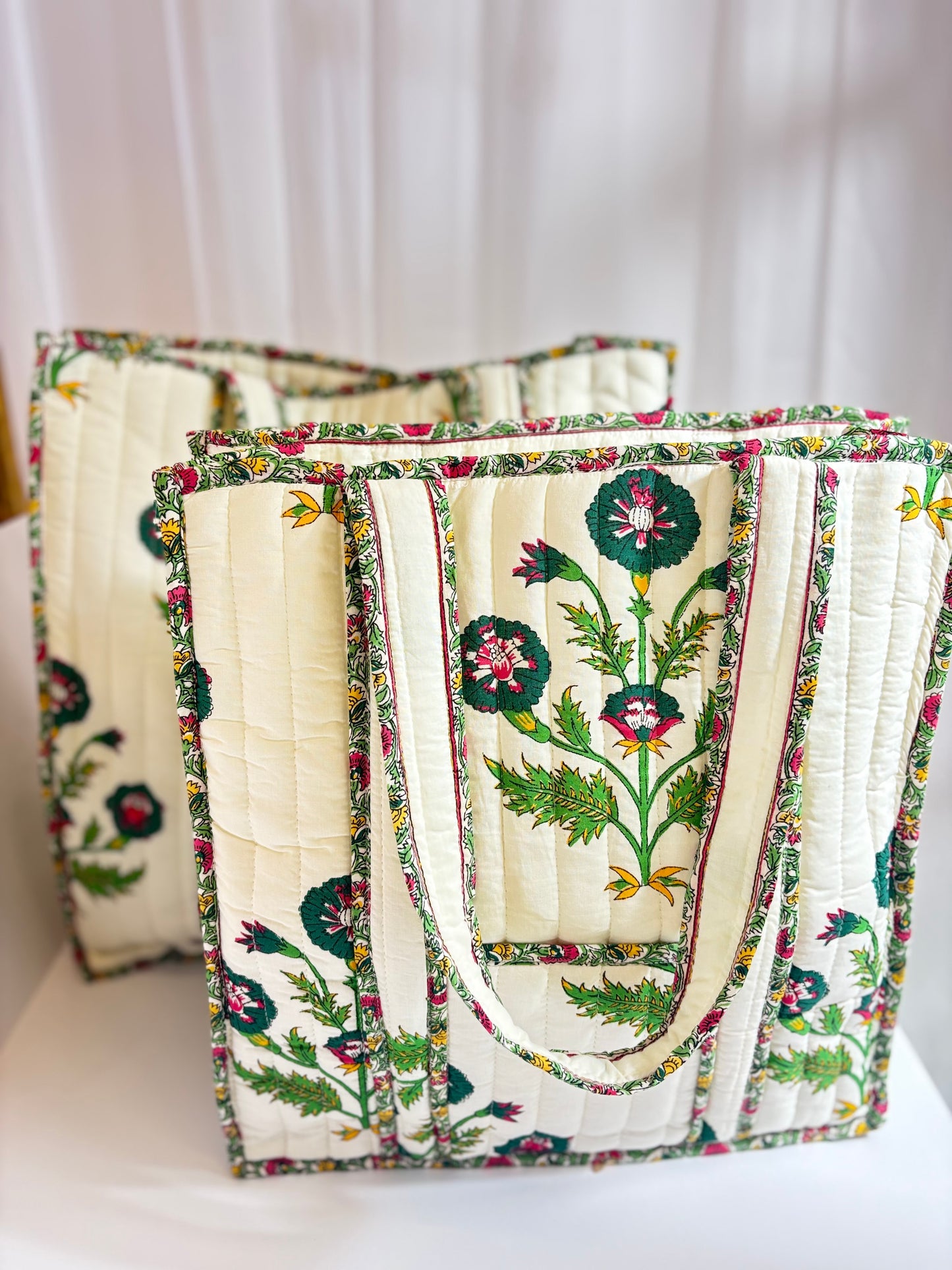 Camilla Luxe | Quilted Regular Tote Bag