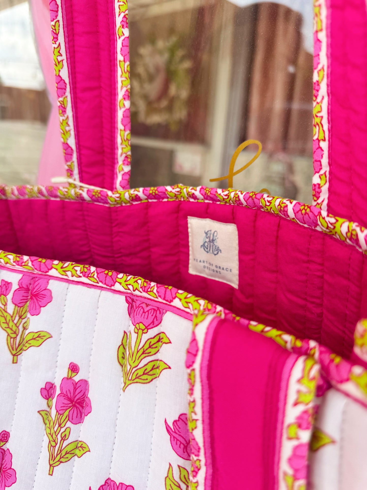 Magnolia Luxe XL Quilted Duffle Bag