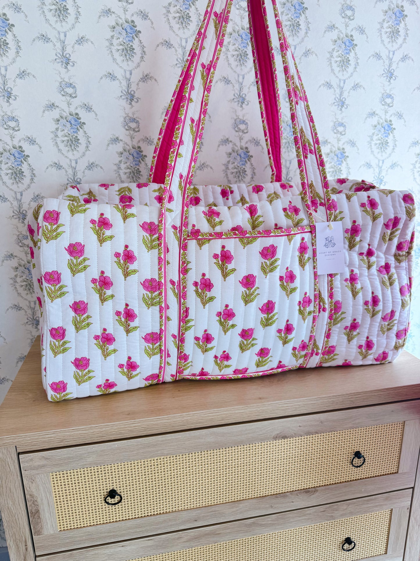 Magnolia Luxe XL Quilted Duffle Bag