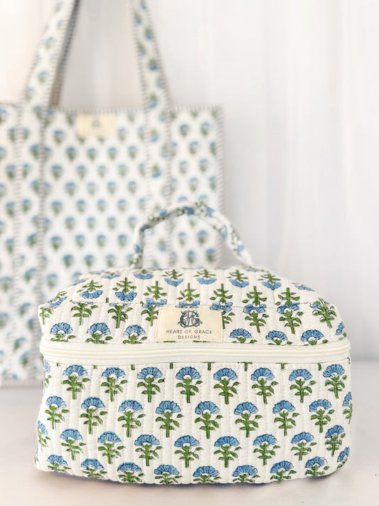 Carolina | Quilted Cosmetic bag