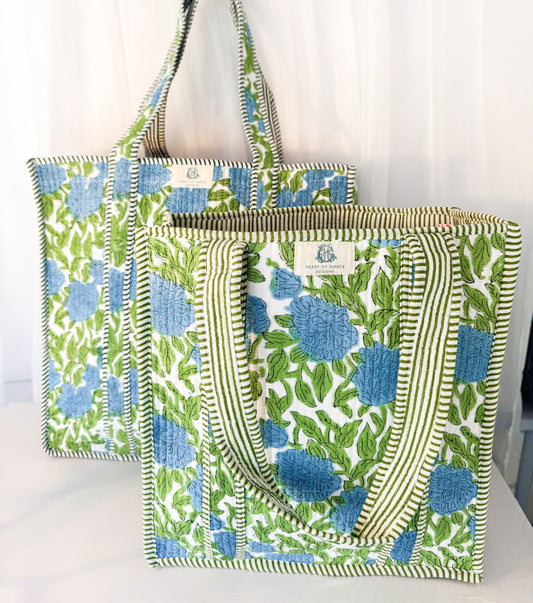 Charleston Large Size Quilted Tote