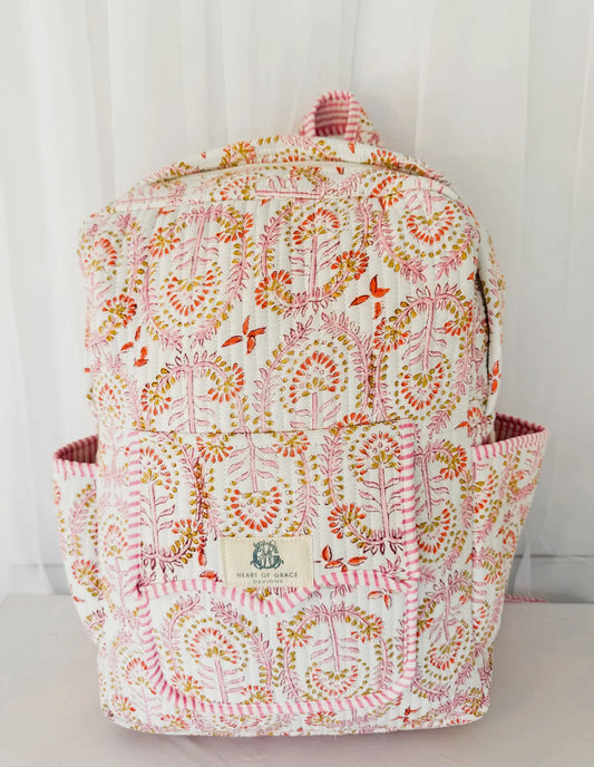 Dahlia | Quilted Backpack