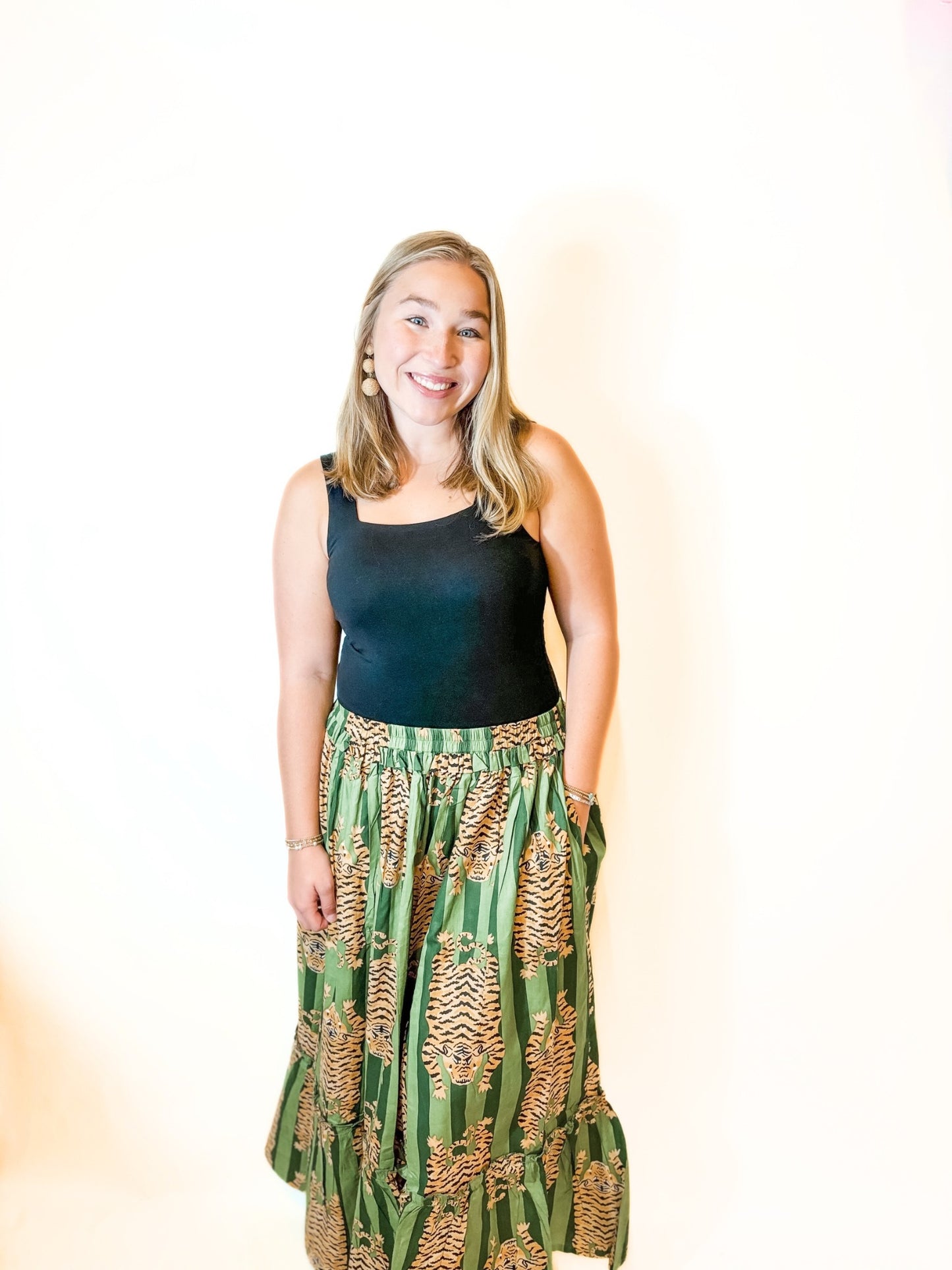 Eye of the Tiger Maxi Skirt