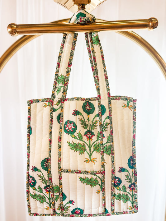 Camilla Luxe | Quilted Regular Tote Bag