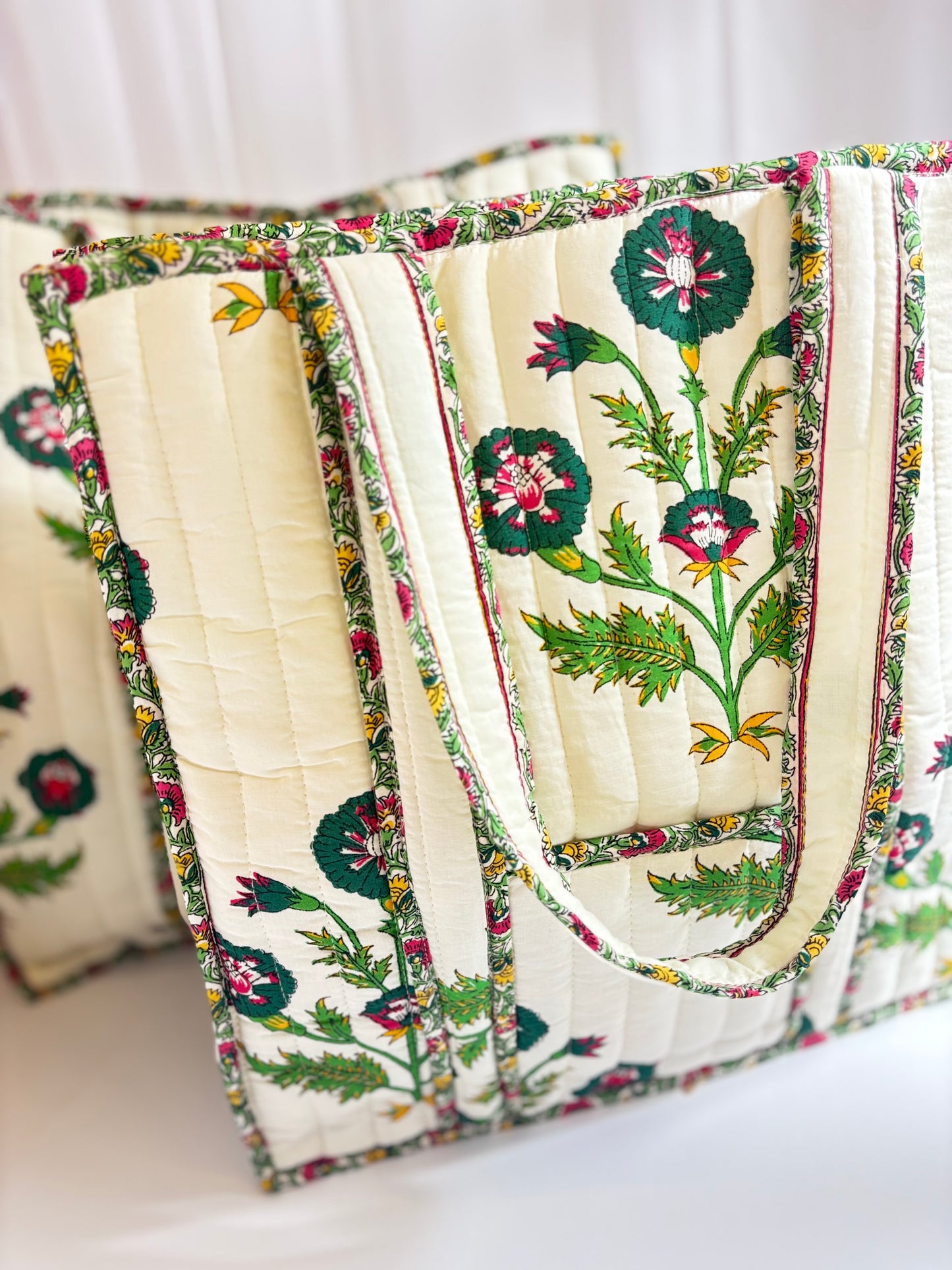 Camilla Luxe | Quilted Large Tote Bag